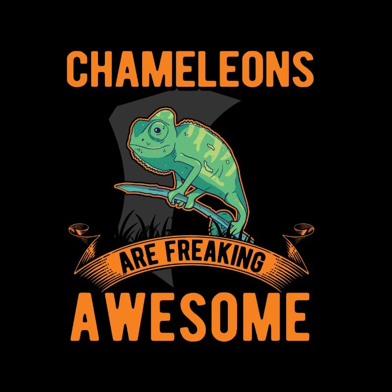 Because Chameleons are freaking awesome