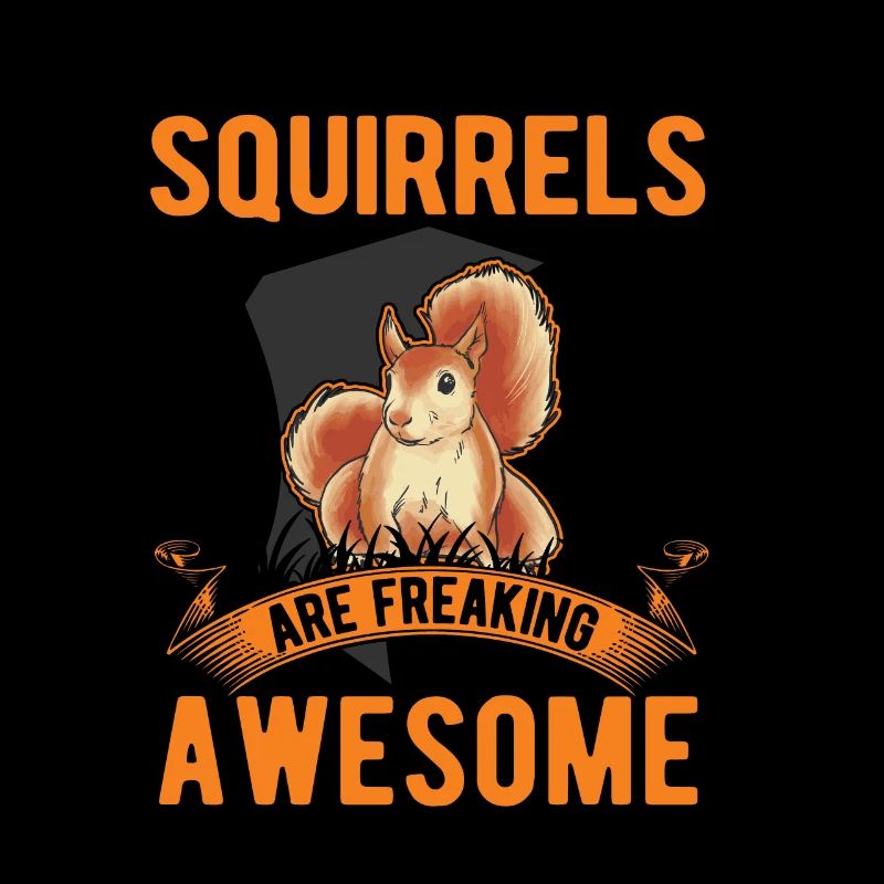 Eichhörnchen Geschenk Squirrel Grauhörnchen