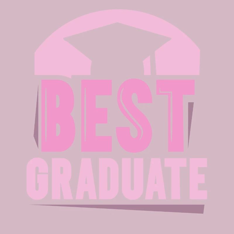 Beste Absolventin Mädchen Graduierte Absolvent