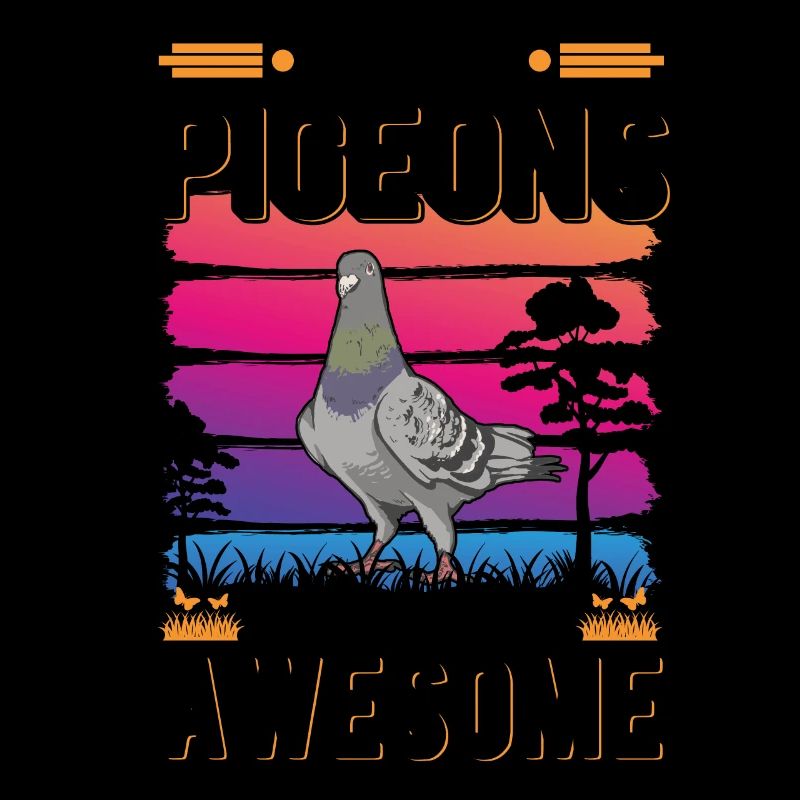 Parce que les pigeons flippent génial Taube