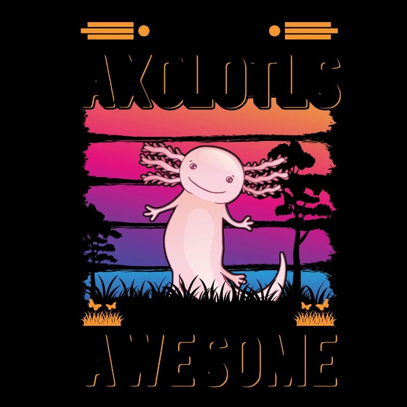 Parce que les Axolotls sont effrayants et impressionnants