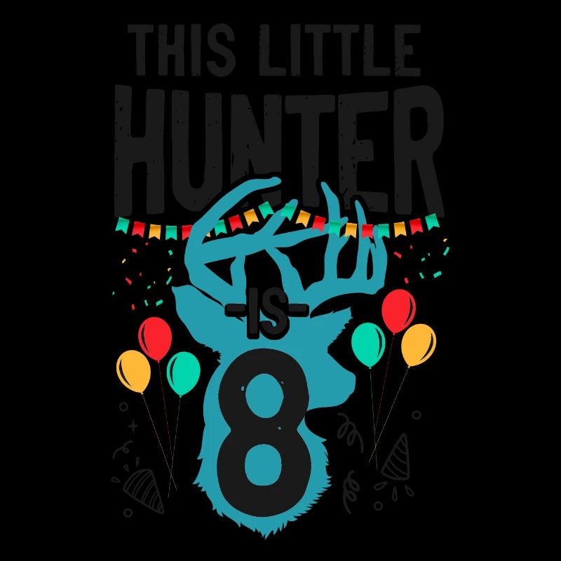 Buck Deer Chasse Hunter Kid