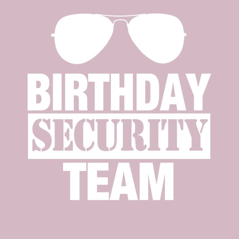 Sécurité d’anniversaire Équipe sécurité Sécurité