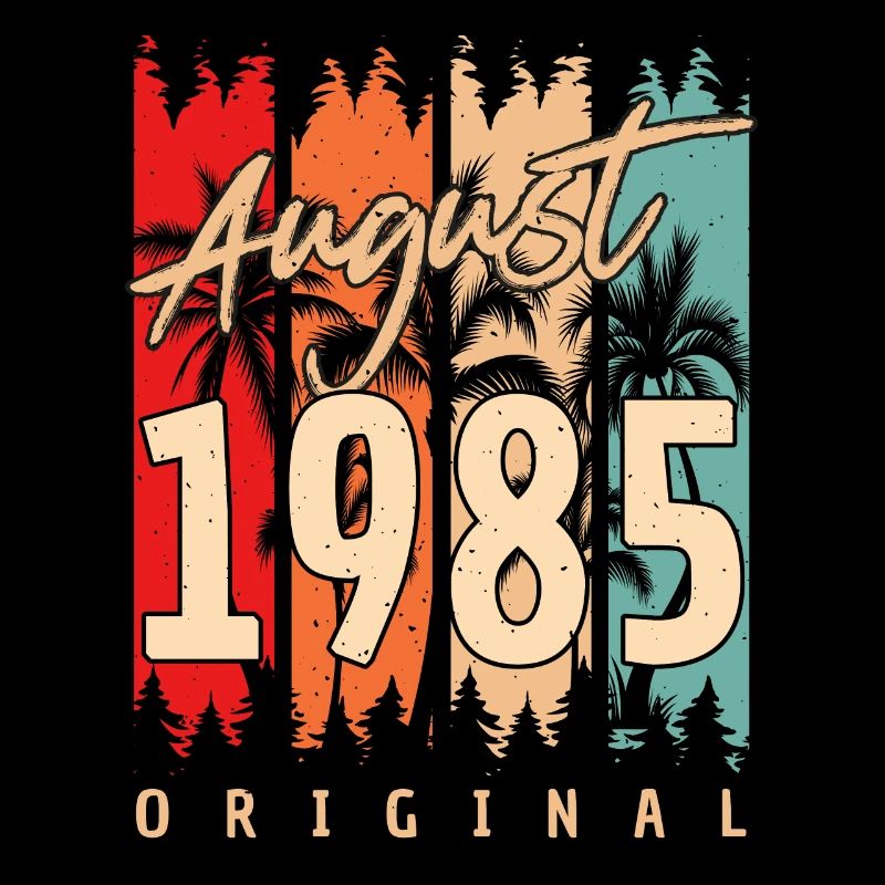 Idée cadeau pour août 1985
