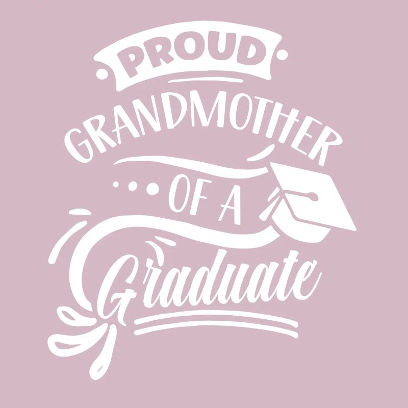 Stolze Großmutter Eines Absolventen Absolvent