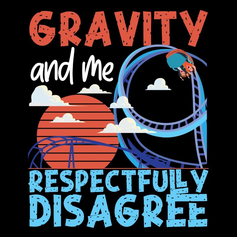 Montagnes russes Gravity et moi