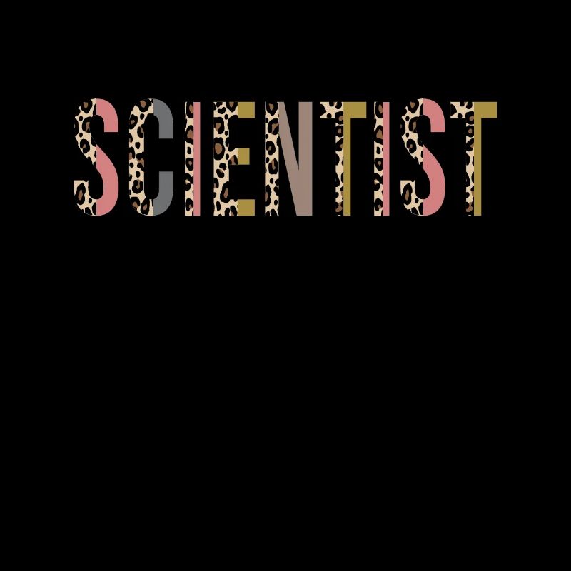 Nuclear Scientist Leopard Print Funny