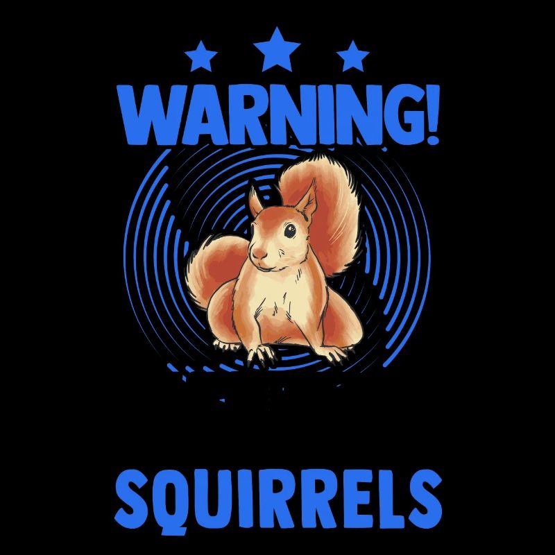 Warnung Eichhörnchen Grauhörnchen