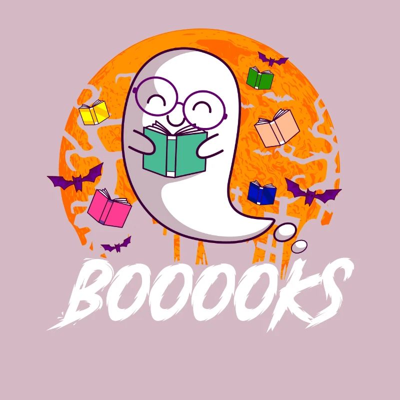 Bookworm Book Read Ghost Ghost Halloween