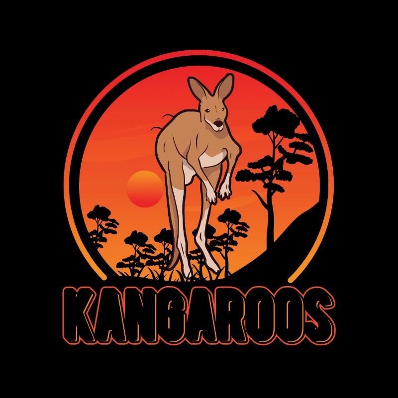 Australisches Känguru Junge Kangaroo