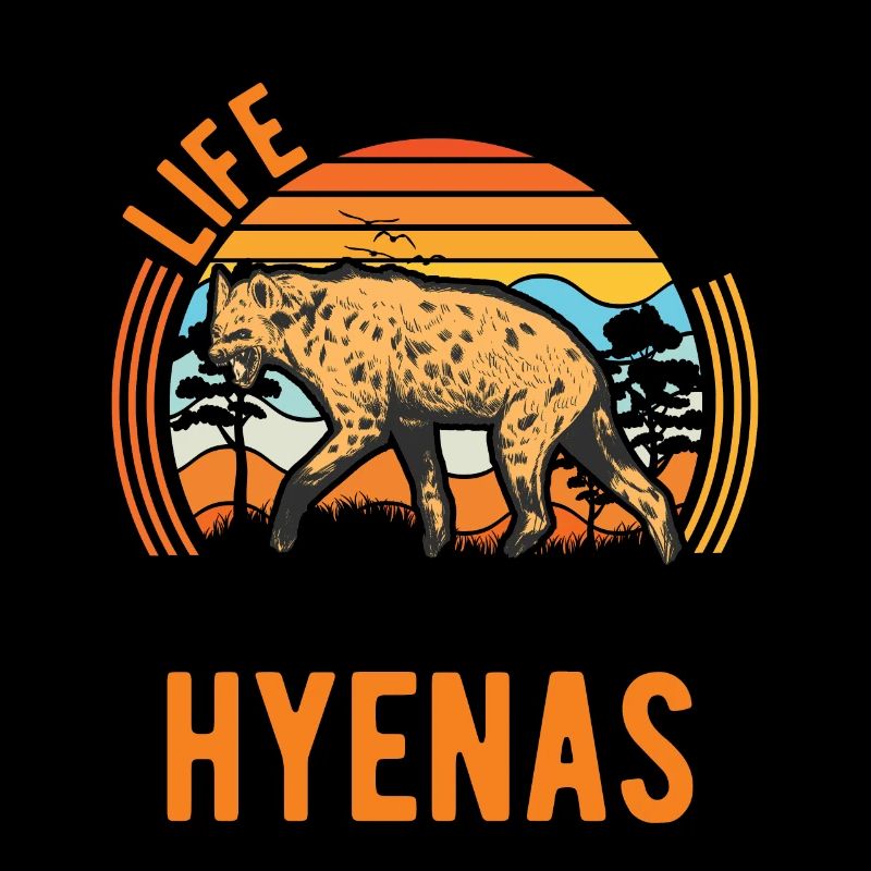 Hyäne Geschenk Erdwolf Hyena