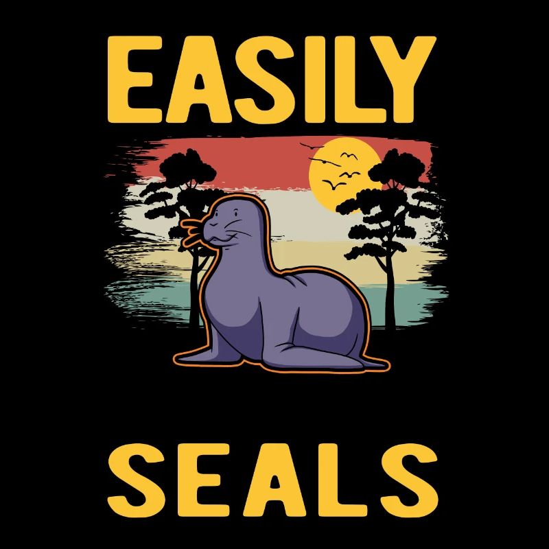 Easily distracted by Seal Robbe Seelöwe