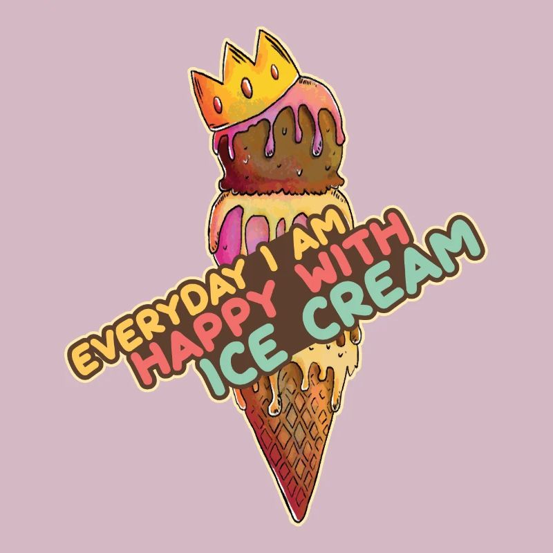 Eiscreme logo Sommer Softeis Geschenkidee