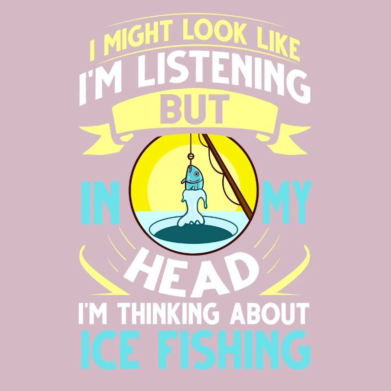 Eisfischen Fischer Eislöcher Eisbohrer Eis Fischen