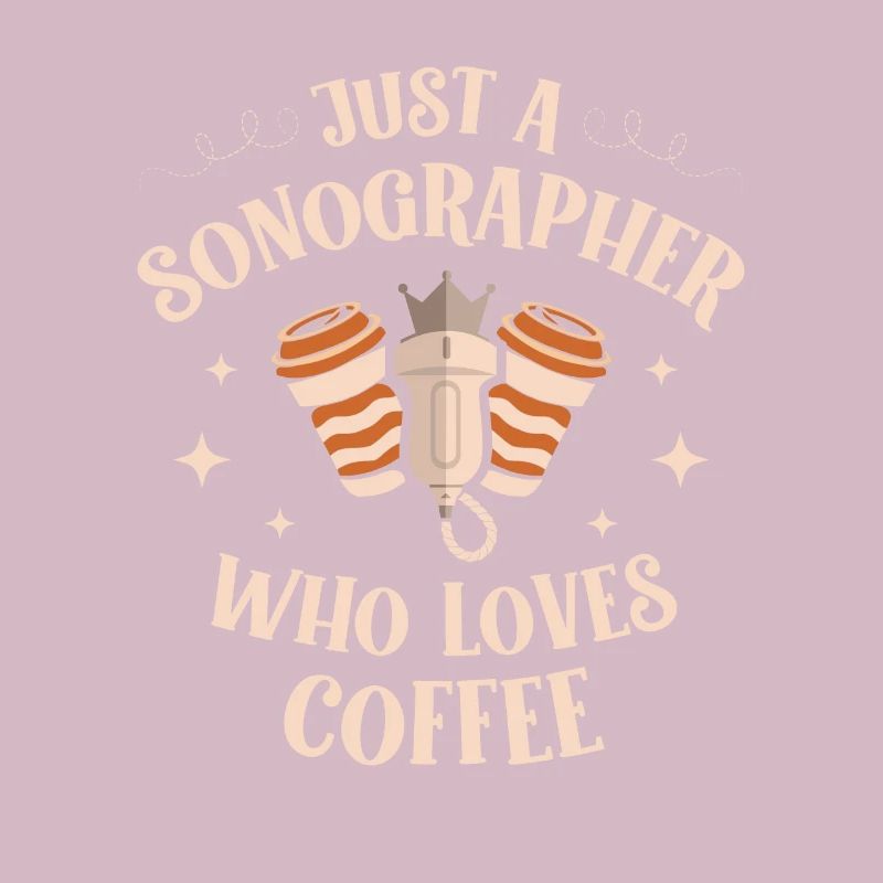 Nur Ein Sonograph, Der Kaffeetrinker Liebt
