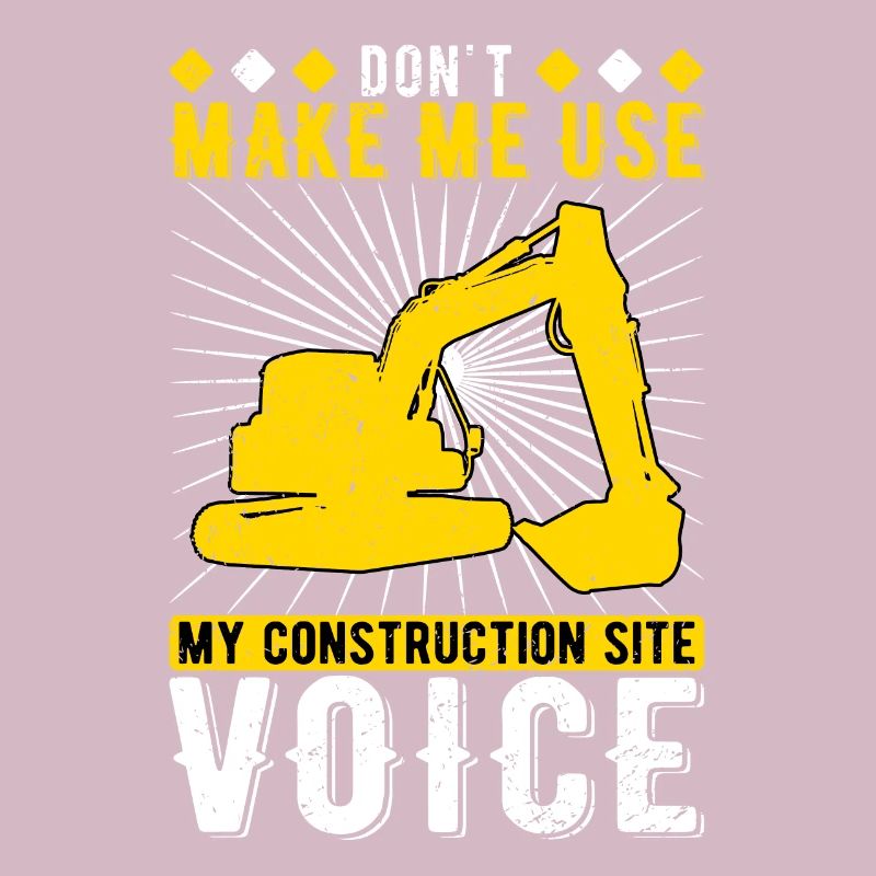 Baggerfahrer Construction Site Voice