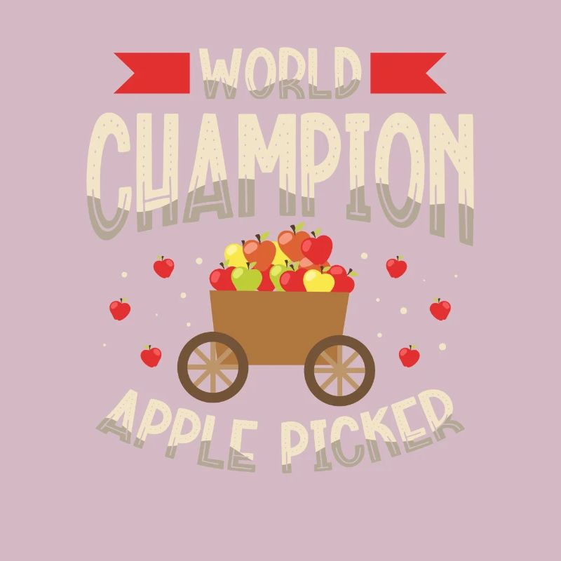 World Champion Apple Picker Fruit Apple Eater