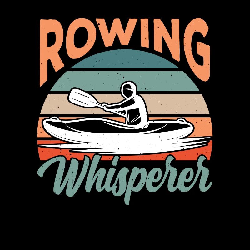 Rangées Chuchoteurs Rameurs Aviron