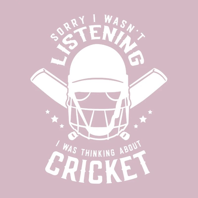 Thinking about cricket cricket cricketers