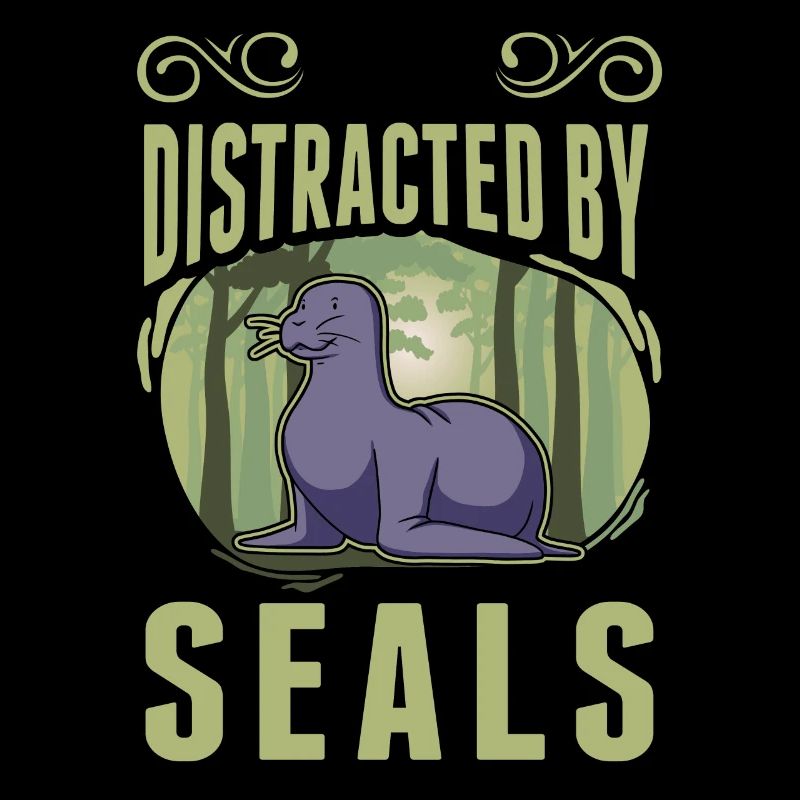 Easily distracted by Seal Robbe Seelöwe