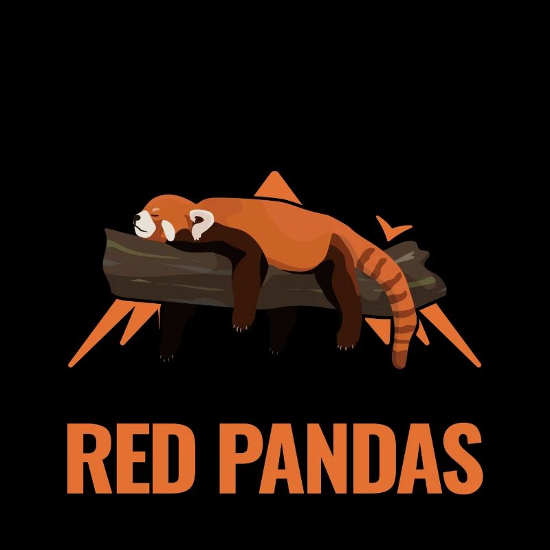 Red Panda Cadeau Chat Ours Panda Rouge