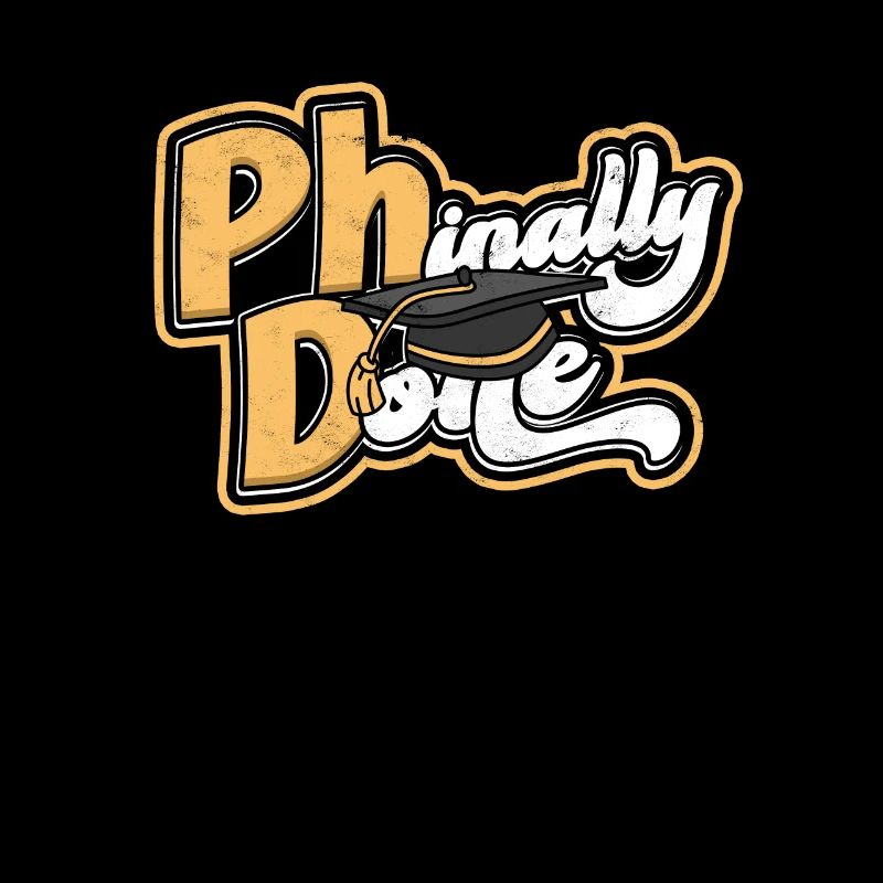 Phinal erledigte Doktorand Philosophie Student PhD