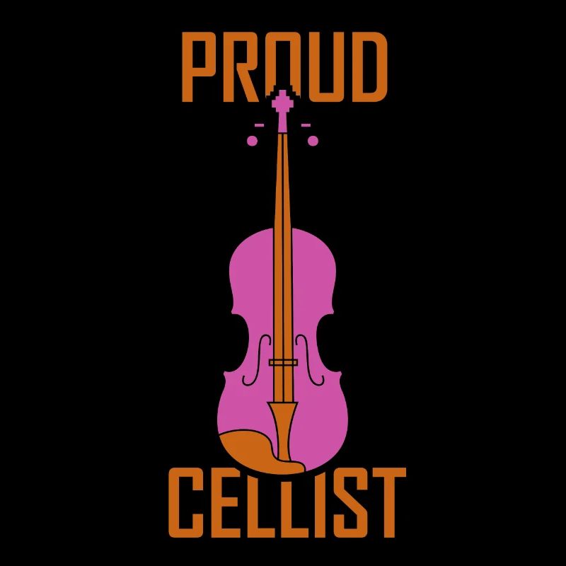 Fier violoncelliste Musicien violoncelle violoncelle