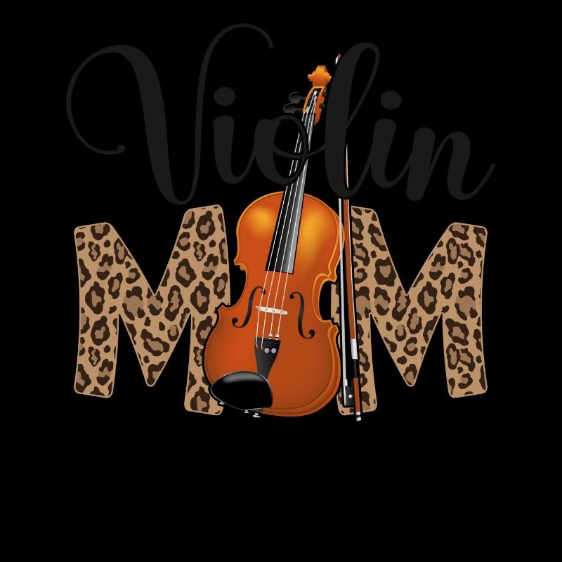Violon Violoniste Maman Guépard