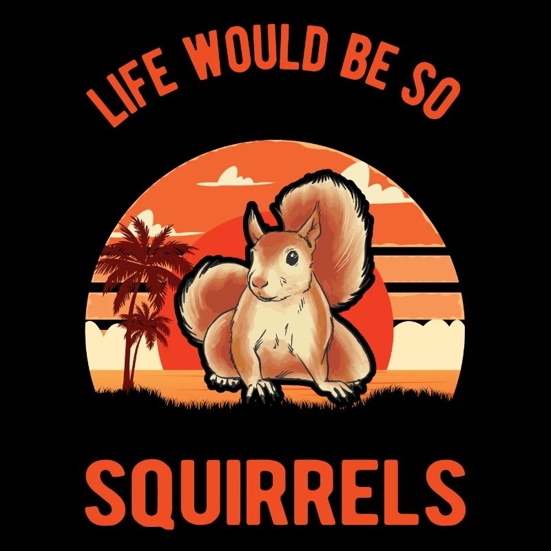 Eichhörnchen Geschenk Squirrel Grauhörnchen