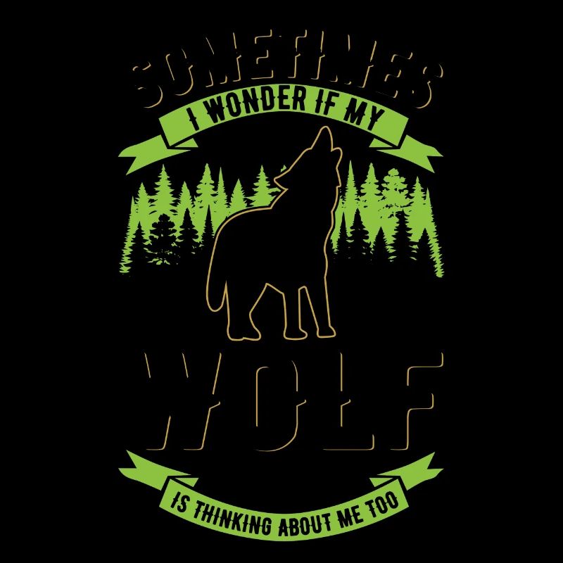 Wolf Liebhaber Geschenk Wolfsrudel