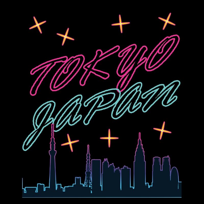 Japan Tokyo Japanese Retro Synthwave