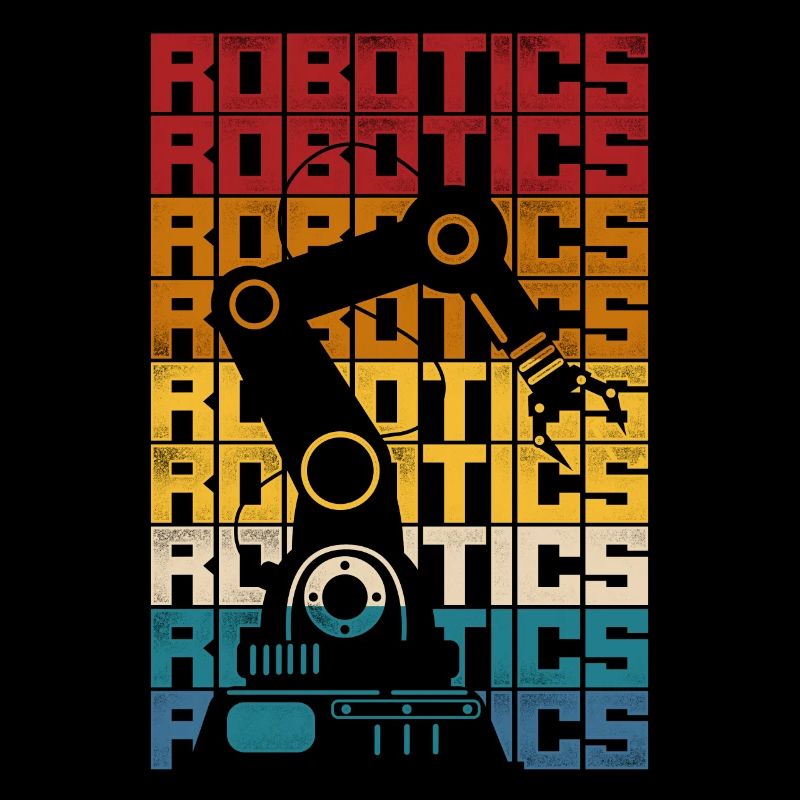 Robot Robotics Engineer Retro