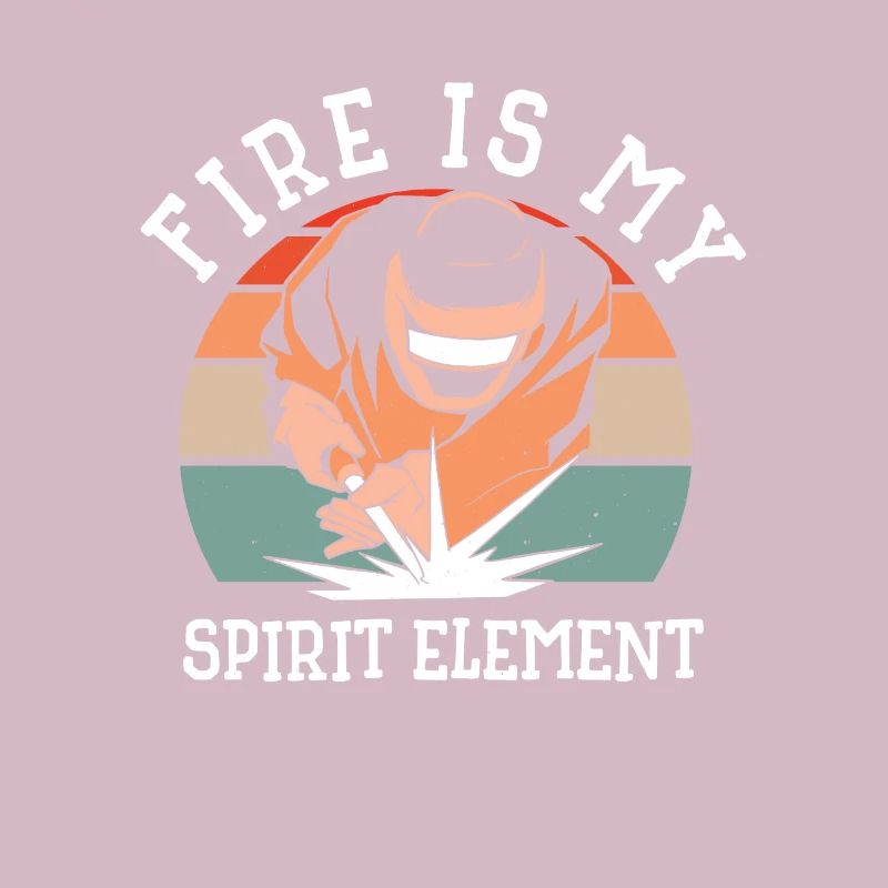 Welding Fire Spirit Element Metalworker Blacksmith