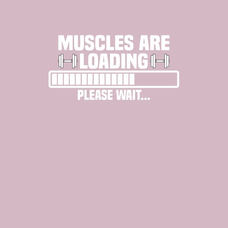 Muscles are loading – please wait – bitte warten