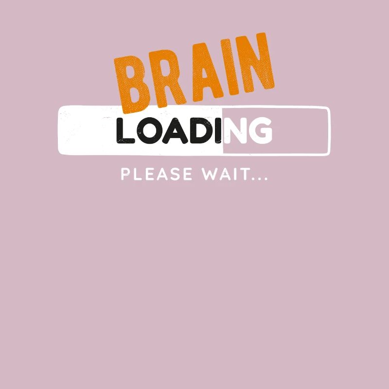Brain Loading Bar Gaming Gamer