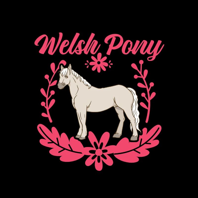 Verrücktes Welsh Pony Mädchen
