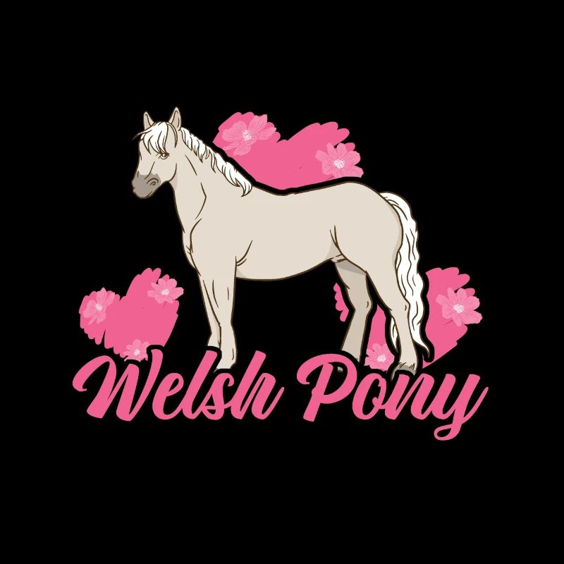 Verrücktes Welsh Pony Mädchen