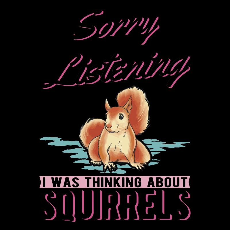 Eichhörnchen Geschenk Grauhörnchen Squirrel