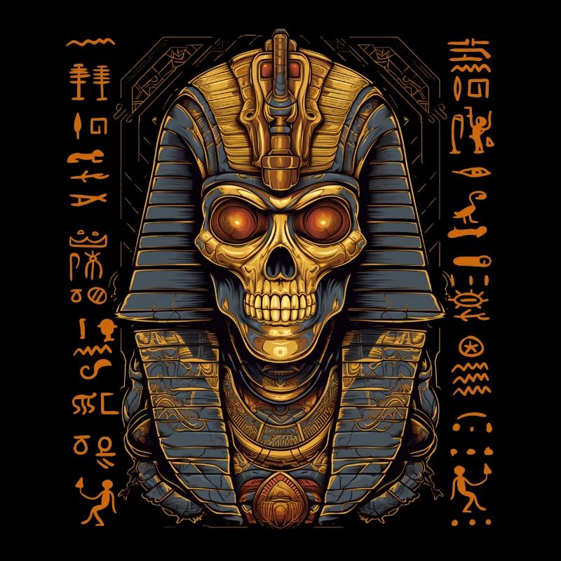 Pharaoh Egypt Skull Death Mask Gift