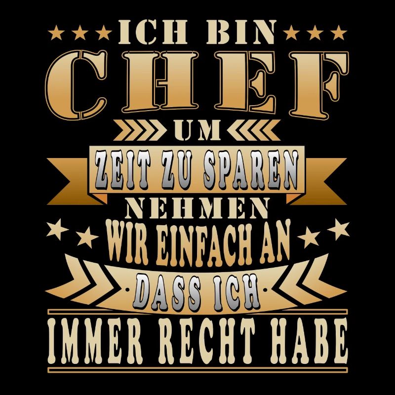 Chef Spruch Geschenkidee