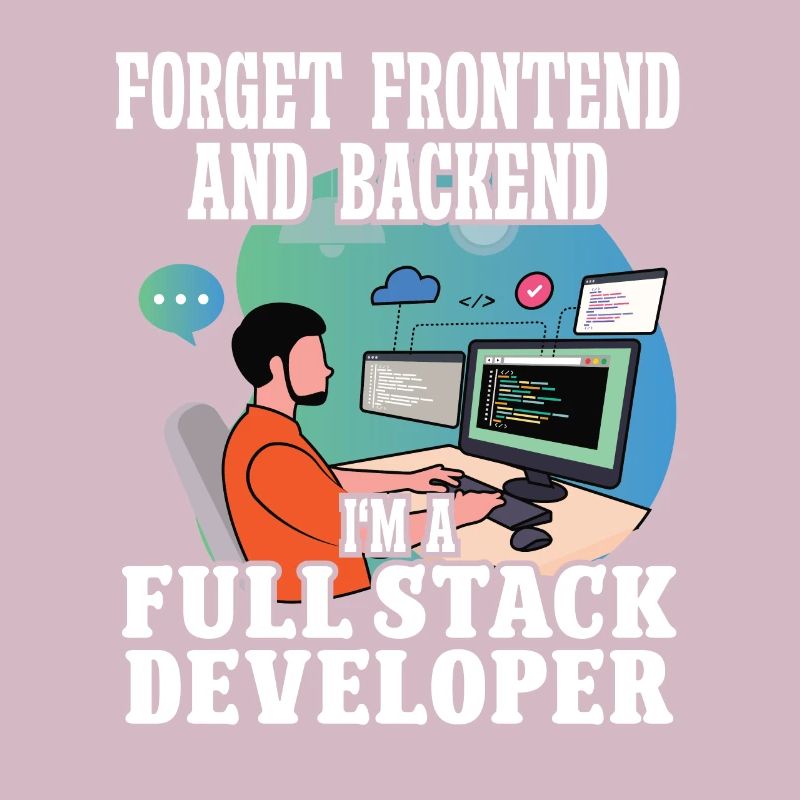Softwareentwickler Full Stack Developer Coder Geek