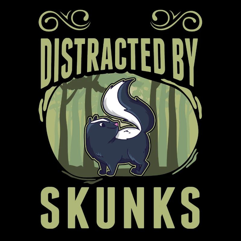 Easily distracted by Skunks Skunk