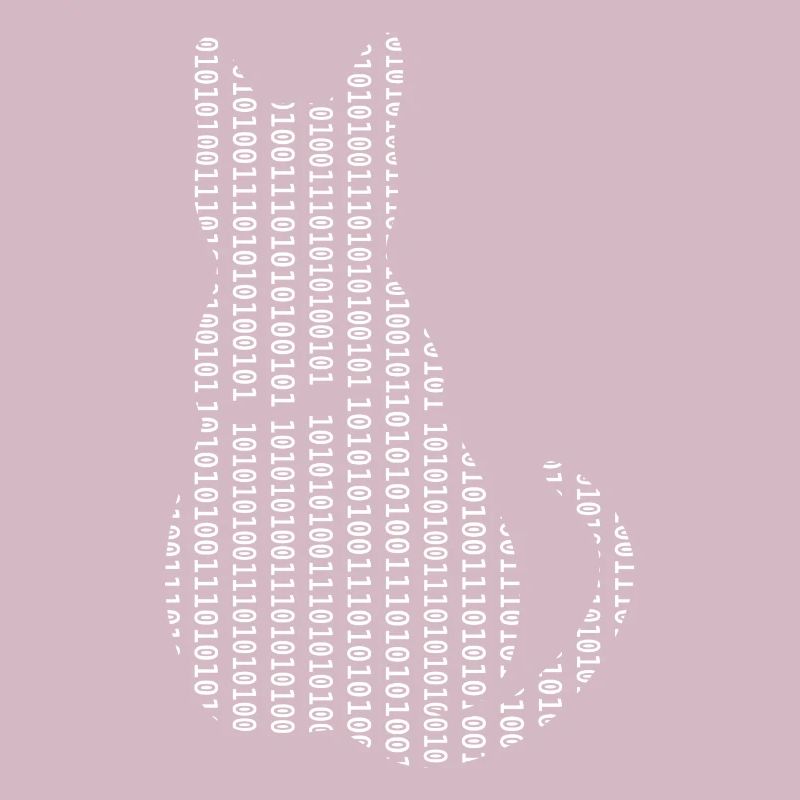 Informatiker Katze Admin Programmierer