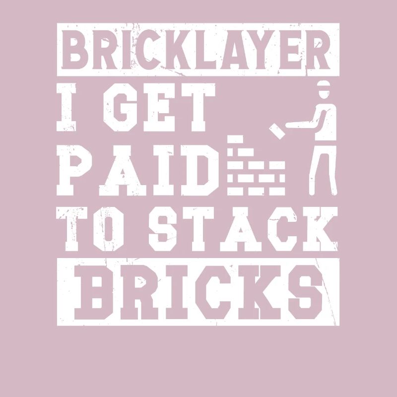 Maurer Bricklayer Get Paid Stack Bricks Hausbauer