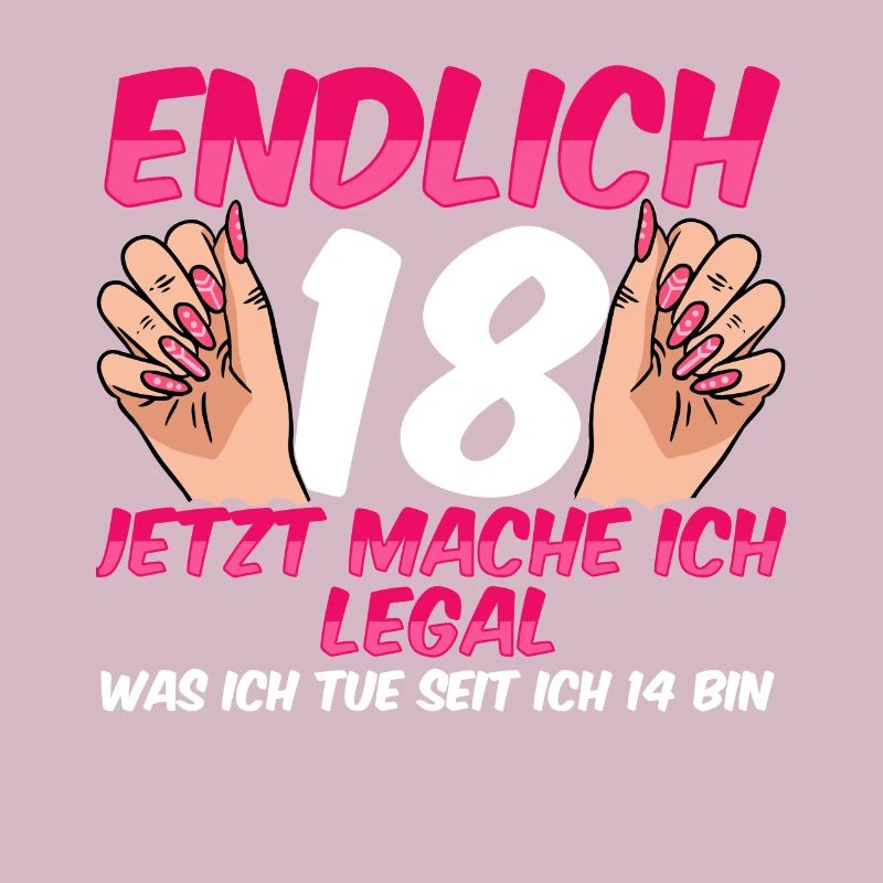 Endlich 18 Geburtstag Mädchen Geburtstagsspruch