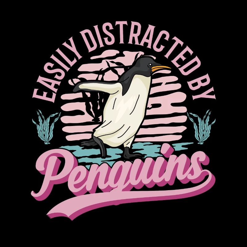 Easily distracted by Penguins Pinguin