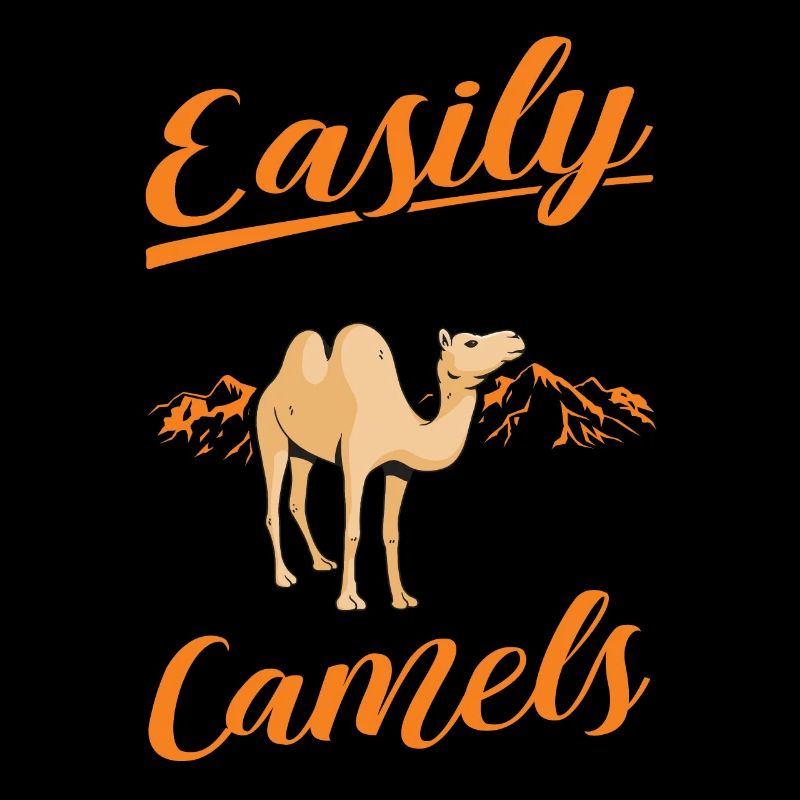 Facilement distrait par les chameaux Big Camel Camel