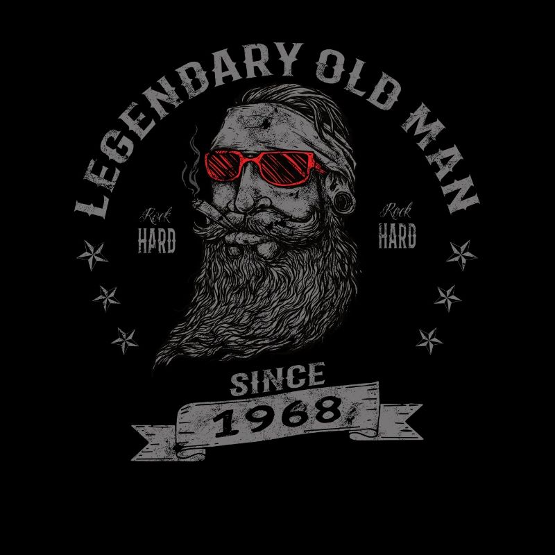 1968 Geburtstag Legendary Old Man