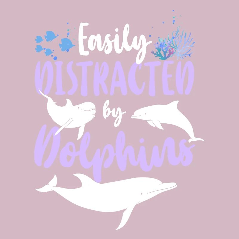 Dolphin Easily Distracted By