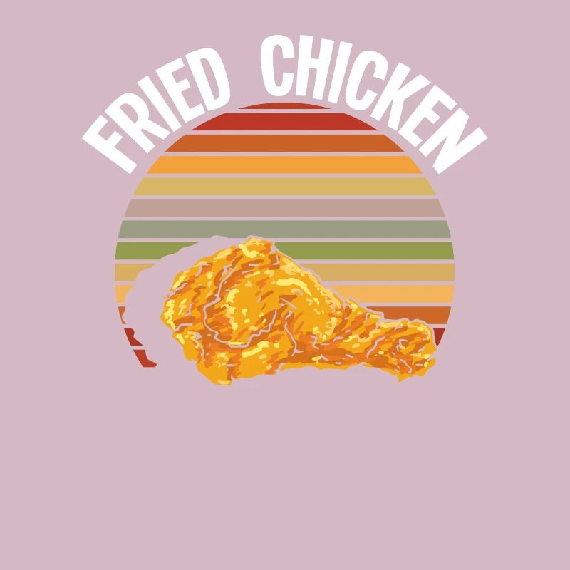 Poulet frit rétro